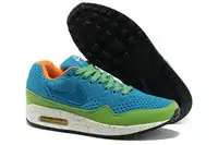 purchase nike air max 87 em 2013 hombre mujer zapatos usa size 36-46 blue green